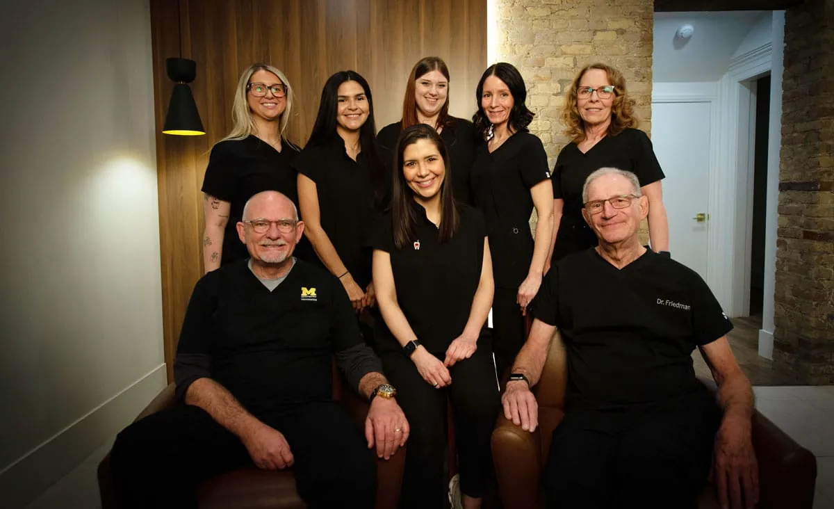 Group portrait of the 562 endodontics team